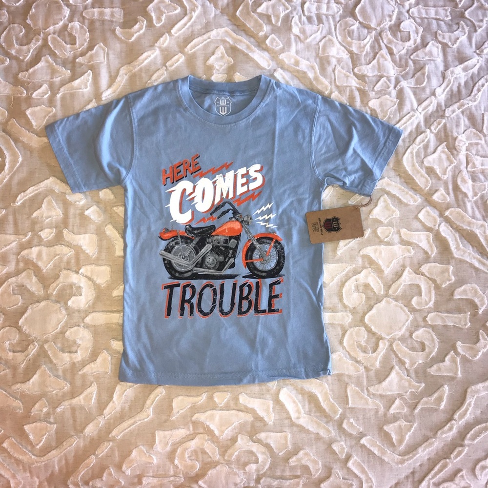 Wes And Willy Here Comes Trouble Tee